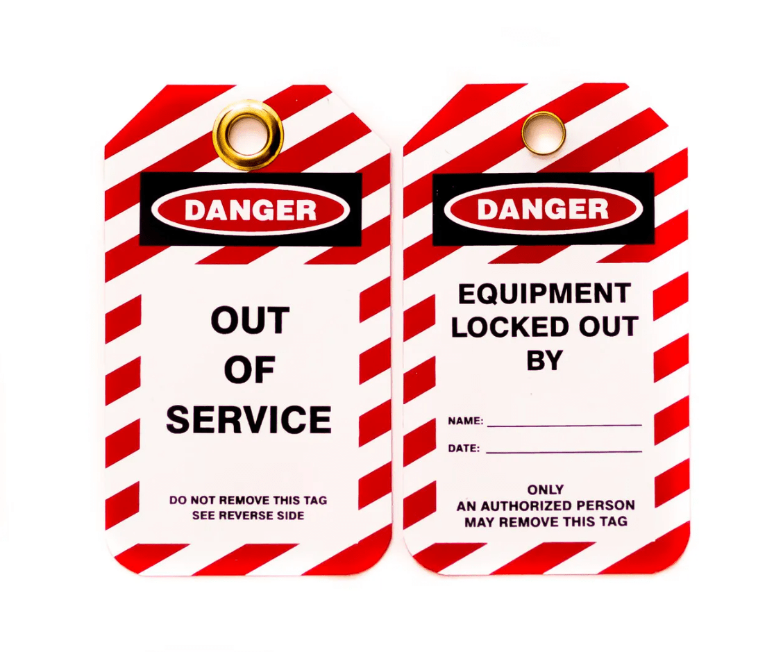 Tag/lockout training covering hazardous energy control and safety procedures